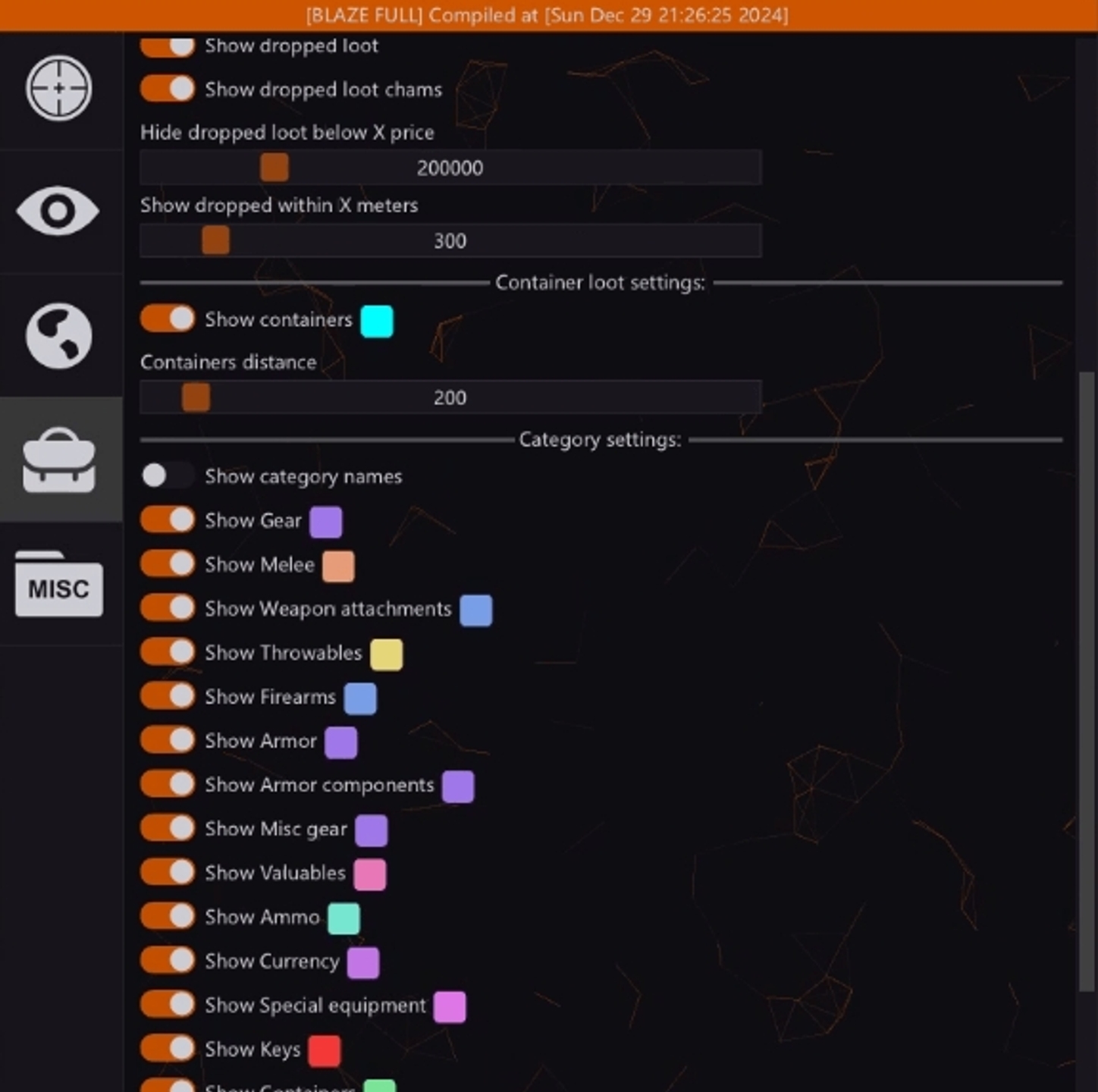 Buy Private Cheat BLAZE For Escape From Tarkov On Goldencheats Ru