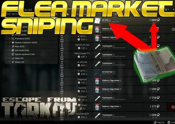 MARKET BOT - escape_from_tarkov
